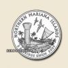 Egyesült Államok 25 cent (6) NORTHERN MARIANA ISLANDS '' D.C & U.S Territories  '' 2009 UNC !